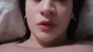 Candela Flores – show big boobs so sexy on bed