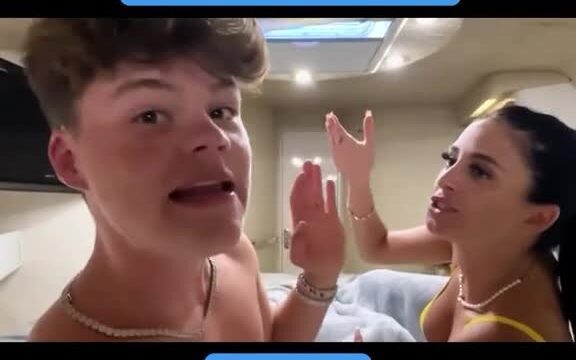 Jack Doherty onlyfans leak video with Camilla Araujo on bed