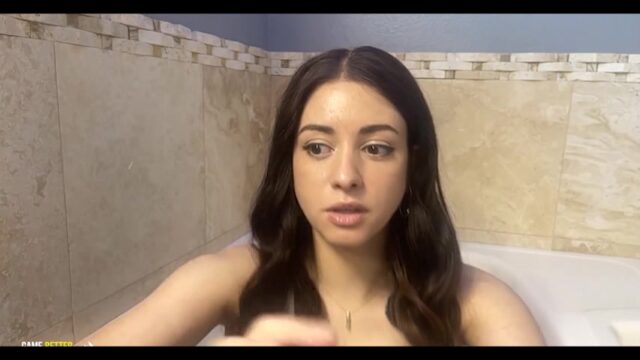 Sweet Anita onlyfans leaked – Livestream Show big boobs in tub