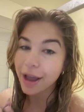 gabrielle moses onlyfans leak – Nude shower in bathroom