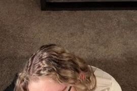 Alliecatt Nude Blowjob Cum in Mouth Video Leaked