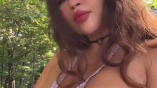 Louisa Khovanski Nude Skinny Bikini Nip Slip Video Leaked