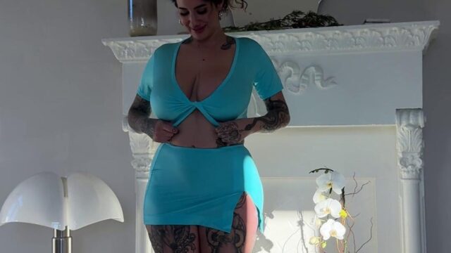 Arabelle Raphael Naked Wear Her Blue Dress Video Leaked