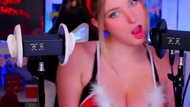 Thenicolet Nude Xmas Ear Licking Asmr Onlyfans Video Leaked