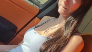 Slutty Babe Sophie Tyler Fucking Stranger in His Car