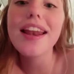 Norwegian girl shows off her 3 holes